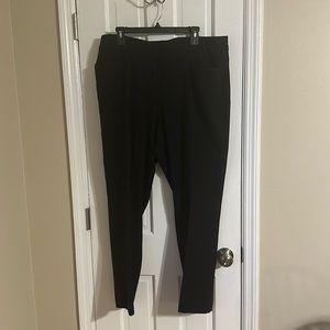 Lane Bryant 20 R Black Lena Pants